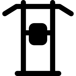 Pull up bar icon