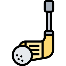 Golf club icon