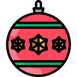 bola de natal Ícone