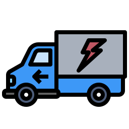 Delivery car icon