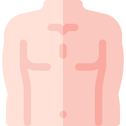 corpo maschile icona
