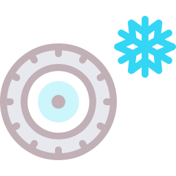 pneumatico invernale icona