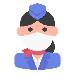 stewardess icon