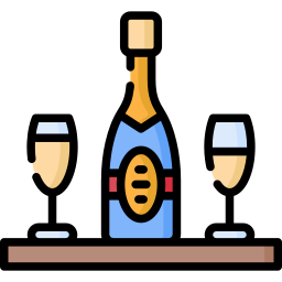 champagne icona
