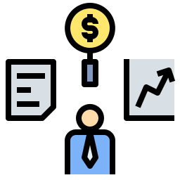 consulente finanziario icona