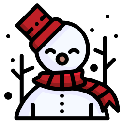 boneco de neve Ícone