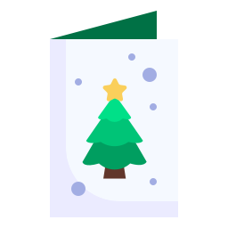 cartão de natal Ícone