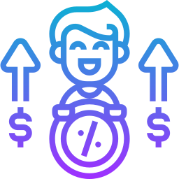 taux d'intérêt Icône