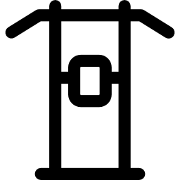 Pull up bar icon