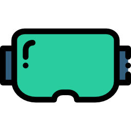 Safety glasses icon