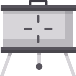 Projector screen icon