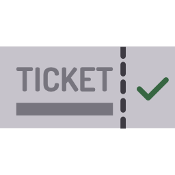 ticket icoon