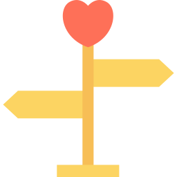 Road sign icon