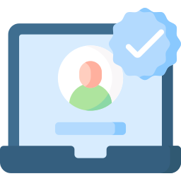 conta verificada Ícone