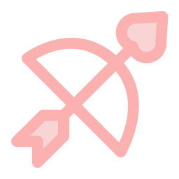 Cupid bow icon