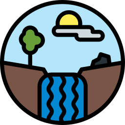 Waterfall icon