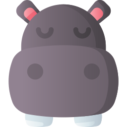 Hippopotamus icon