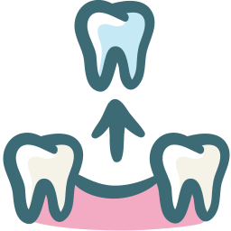 Tooth extraction icon