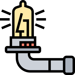 Галогеновая лампа иконка