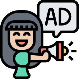 Advertising icon