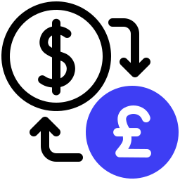 Currency exchange icon