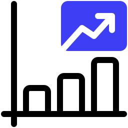 tabla de crecimiento icono