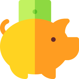 Piggy bank icon