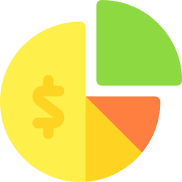 cirkeldiagram icoon