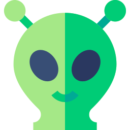 Alien mask icon