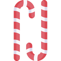 Candy cane icon