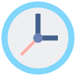 Wall clock icon