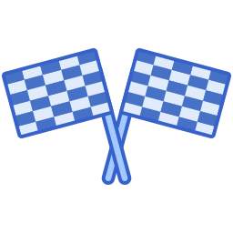 Crossed flags icon