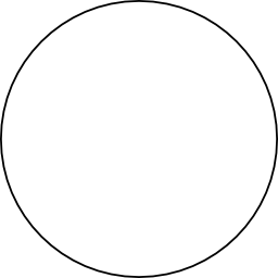 New moon phase circle icon