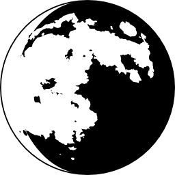 달의 위상 기호 icon