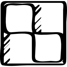 köstliches skizziertes logo icon