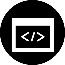 símbolo de la interfaz html seo icono