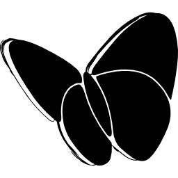 msn naszkicowany społeczny logotyp motyla ikona