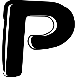 Podio sketched social logo icon