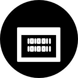 kreisförmiges symbol des browsers icon