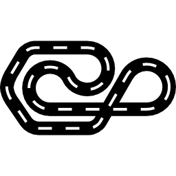 circuit voor motorsport icoon