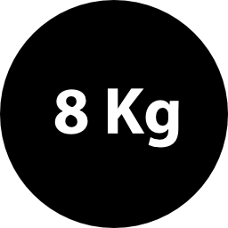 8 kg gewicht voor sport icoon