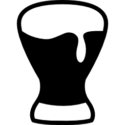 Beer glass icon