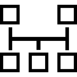 esquema de blocos Ícone