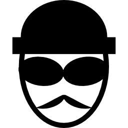 범죄 남성 얼굴 icon