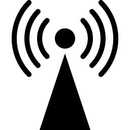 Wifi signal interface symbol icon