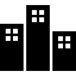 appartementen gebouwen icoon
