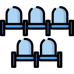 sièges de cinéma Icône