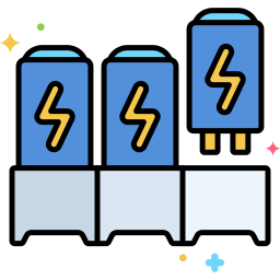 baterías icono