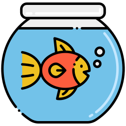pez de colores icono