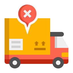 Delivery failed icon